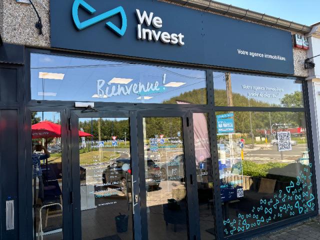 Nouveau partenaire WE INVEST Carnières, nettoyage vitrine et bureaux